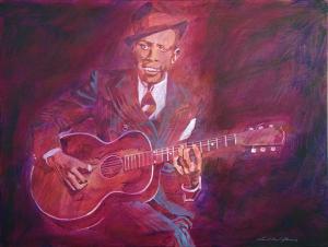 David Lloyd Glover Blues Art in Gallery Review